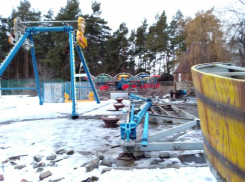 Воронежцы сообщили об уничтожении аттракционов в парке «Танаис»