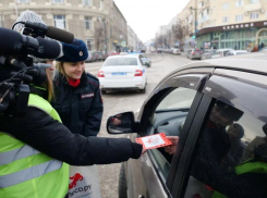 Красотки в погонах устроили сюрприз воронежским водителям 