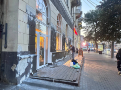 Как выглядит тротуар после демонтажа веранды «Моне» в Воронеже