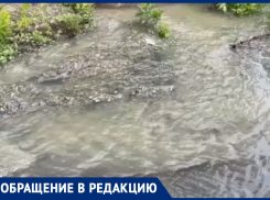 Мощная река из фекалий затопила воронежский микрорайон