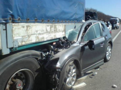 В Воронежской области 2 человека погибли при столкновении иномарки с фурой (ФОТО)