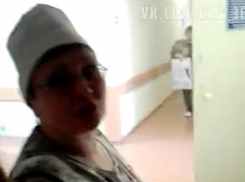В Воронеже панику из-за пожара в больнице «Электроника» сняли на видео