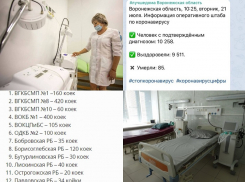 Коронавирус в Воронеже 21 июля: +90 зараженных, еще одна смерть и первые пациенты новой инфекционки