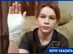 Трогательный ролик записал мальчик, переживший нападение пса в Воронеже