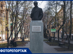 Памятник, на который дал деньги Безруков, разваливается в Воронеже