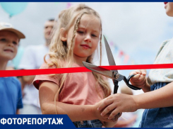 В парке Победы состоялось торжественное открытие новых современных детских площадок