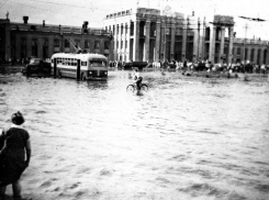 Центр Воронежа под водой показали на 57-летнем снимке 