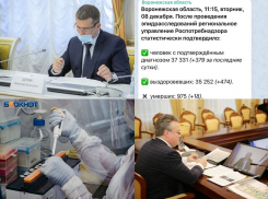 Коронавирус в Воронеже 8 декабря: +379 зараженных, 18 смертей и лавры для Щукина на фоне ковидных рекордов 