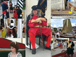 Пушки, корабли и красивые дамы: воронежский райцентр на 2 дня вернулся в эпоху Петра I