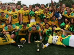 Воронежские «Могучие утки» выиграли первый Кубок Черноземья по американскому футболу (ФОТО)