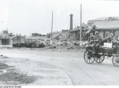 Воронежцам показали раненных фашистов на улице 20-летия Октября