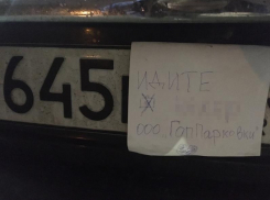 Водитель оригинально послал штрафы за платную парковку в Воронеже