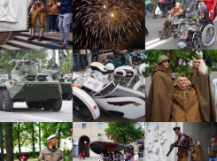 От «Бессмертного полка» до ветеранов стим-панка – ТОП-10 моментов прошедшего Дня Победы в Воронеже