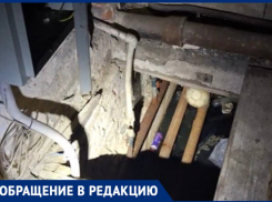 «Зиму дом не выдержит»: житель Воронежа показал на видео хронический потоп в подвале