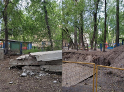 Свалка и зловонная яма держат в заложниках детский сад в Воронеже 