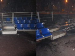 В Воронеже по факту поджога спортивных трибун завели уголовное дело