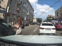 Внезапное появление пешехода чуть не обернулось бедой в Воронеже