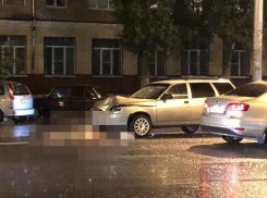 Опубликовано жуткое фото дважды сбитого пешехода в Воронеже