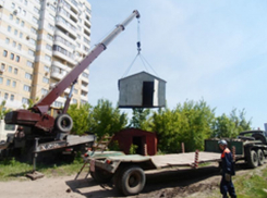 Воронежские власти начали убирать незаконные гаражи