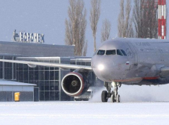 Самолеты из Москвы 40 минут кружили над Воронежем из-за сильной метели
