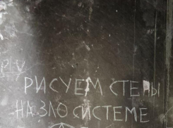 Подъездной романтикой изуродовали дом в Воронеже