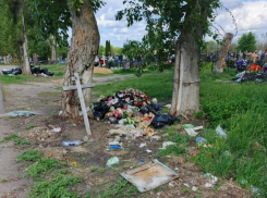 «Лежат кучами»: безобразие на кладбище сняли в Воронеже 