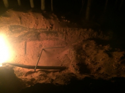 Пожар под Воронежем оставил без газа два села 