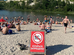 Протест против указов губернатора Гусева продемонстрировали на пляже в Воронеже