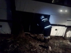 В Воронежской области автобус вылетел в кювет: 4 раненых 