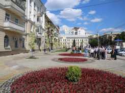 Прекрасное обновление Университетской площади сняли в Воронеже 