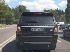 Ультра вызывающее вождение Range Rover сняли на видео в Воронеже 