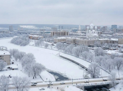 Идеальная зимняя погода: в Воронеж пришла морозная зима