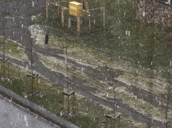 Внезапный сильный град нагрянул в центр Воронежа 