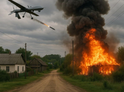 Повреждение инфраструктурного объекта и пожар возникли при атаке БПЛА на Воронежскую область