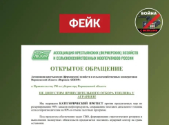 Воронежских аграриев втянули в фейковую войну с ограничениями на топливо