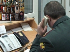 В Воронеже полицейские изъяли 500 бутылок поддельного алкоголя