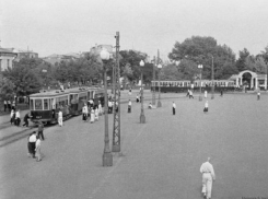 Площадь Ленина с трамваями не узнали на фото воронежцы