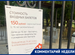 Воронежцы возмущены платным входом в парк Авиастроителей и требуют поднять цену в два раза