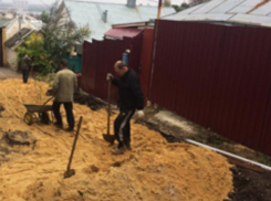 Жители центра Воронежа меняют выгребные ямы на канализацию