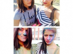 В Воронеже прошел первый Фестиваль красок (ФОТО)