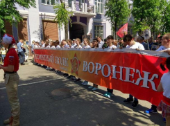 «Бессмертный полк» поставил рекорд по числу участников в Воронеже 