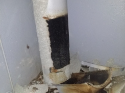 В мусоропроводе воронежской многоэтажки произошел взрыв