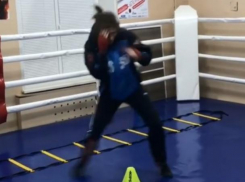 Воронежская «Черная пантера» показала ураганную скорость боксерских ударов