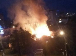 Очевидцы: в сильнейшем пожаре в Воронеже на Памятнике Славы чуть не сгорел 2-месячный ребенок