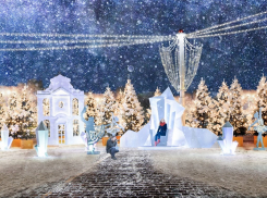 Как украсят площадь Ленина к Новому году-2021 в Воронеже