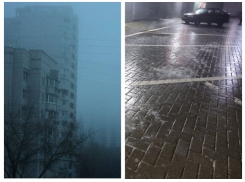 Туман и гололедица захватили Воронеж вечером 10 декабря