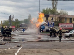 В Воронеже при взрыве газовой заправки пострадали двое (ВИДЕО)