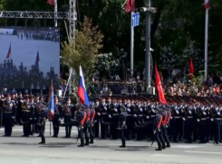 Опубликовано полное видео парада Победы в Воронеже