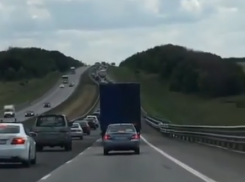 Возвращение с юга обернулось 17-километровым затором на М-4 «Дон