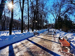 Суровая русская зима придет в Воронеж на рабочей неделе